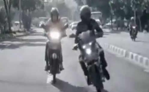 menghindari emosi dari pengendara lain