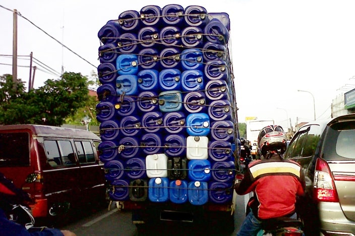 Muatan Berlebihan Pada Mobil Pick Up