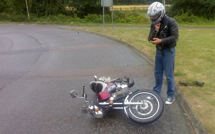 Gempa Saat Naik Motor