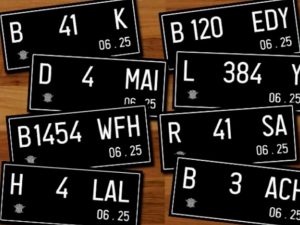 Plat Nomor Cantik: Syarat dan Prosedur Membuatnya
